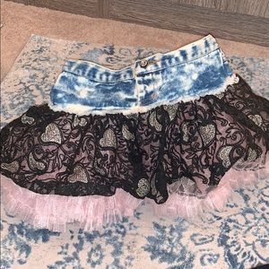 Girls skirt ooh la la size 6x/7